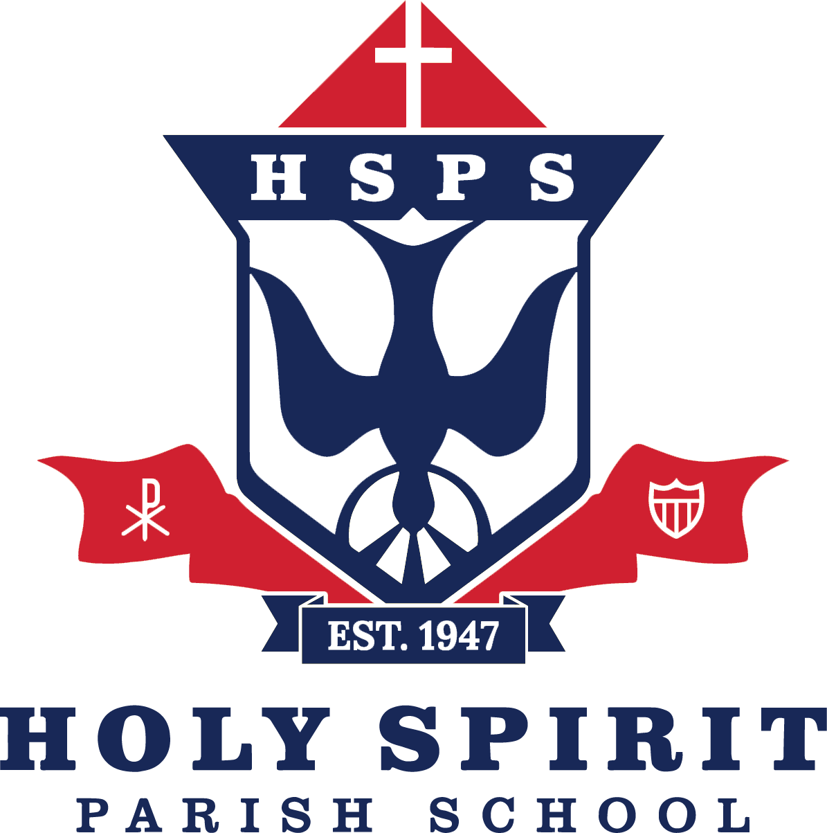 Holy Spirit Parish School - herader logo 